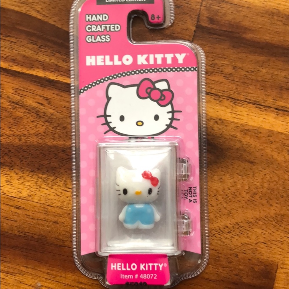 Hello Kitty Glass Figurine